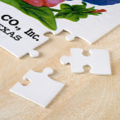 ペチュニアヴィンテージシードパケット ジグソーパズル (側面)