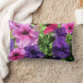 ペチュニア枕 ランバークッション (ブランケット)