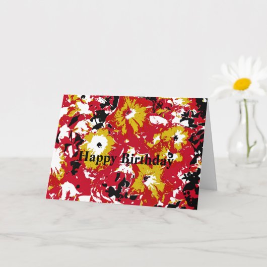 ペチュニア カード (小さな植物)