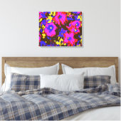 ペチュニア キャンバスプリント (インサイチュ (寝室))