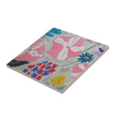 ペチュニア&サマーフラワーズセラミックタイル タイル (側面)