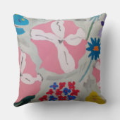 ペチュニア&サマーフラワー クッション (裏面)