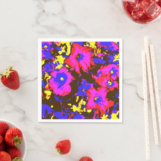 ペチュニア スタンダードカクテルナプキン (インサイチュ)