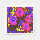 ペチュニア スタンダードカクテルナプキン (正面)