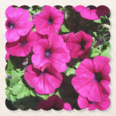ペチュニア ペーパーコースター (正面)