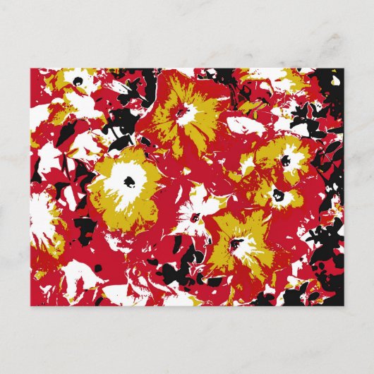 ペチュニア ポストカード (正面)