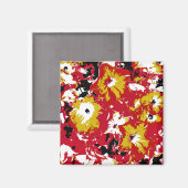 ペチュニア マグネット (正面/裏面)