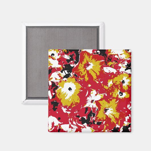 ペチュニア マグネット (正面/裏面)