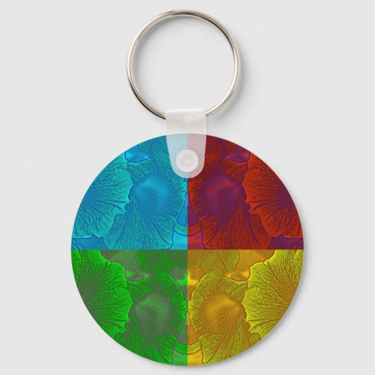 ペチュニポップ・アートのア キーホルダー (正面)