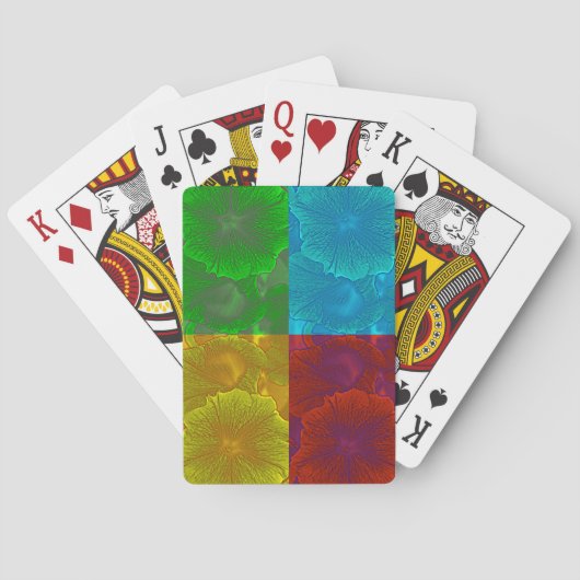 ペチュニポップ・アートのア トランプ (裏面)