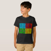 ペチュニポップ・アートのア Tシャツ (正面フル)