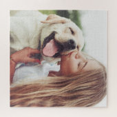 ペッお気に入りのト20インチx 20インチ ジグソーパズル (横)