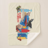 ペッすごいツのパトロール都市 シェルパブランケット (正面)