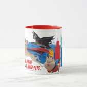 ペッすごいツのパトロール都市 マグカップ (中央)