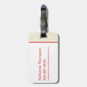 ペッすごいツのパトロール都市 ラゲッジタグ (裏面縦)