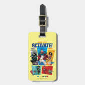 – ペッすごいツ・アンド・ジャスティス・リーグ – 発動! ラゲッジタグ (正面縦)