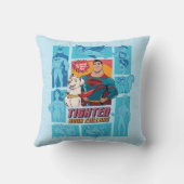 ペッすごいツ・アンド・ジャスティス・リーグ – 襟を絞る クッション (裏面)