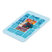 ペッすごいツ・アンド・ジャスティス・リーグ – 襟を絞る マグネット (左側)