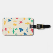 – ペッすごいツ&ジャスティスリーグシルエットパターン ラゲッジタグ (正面横)