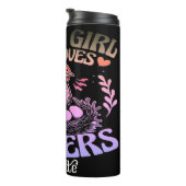 ペッカが大好きな女の子» – チキンユーモアのある タンブラー (回転右)