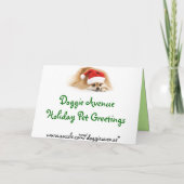 ペッカスタムトのクリスマスカード シーズンカード (裏面)