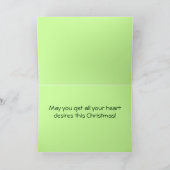 ペッカスタムトのクリスマスカード シーズンカード (内部)