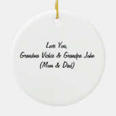 ペッカスタムト付きスティックフィギュア対オーナメント セラミックオーナメント (裏面)