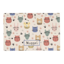 ペッカラフルツパーソナライズされたペットリバーシブルブルー