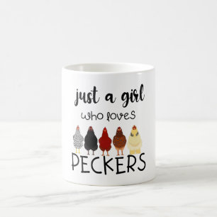 ペッカーシャツ好きな女の子 コーヒーマグカップ