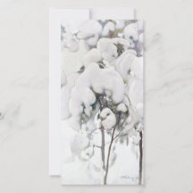 ペッカ・ハロネン作「雪の松の若木」