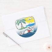 ペッキンポーの夢！ ラウンドシール (封筒)