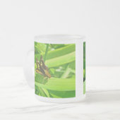 ペックのカツオ フロストグラスマグカップ (正面左)