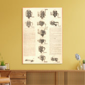 ペック、ストウ、ウィルコック社 キャンバスプリント (インサイチュ (リビング))