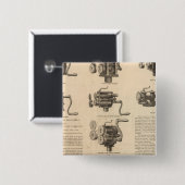 ペック·ストー·ウィルコック·カンパニー 缶バッジ (正面&裏面)