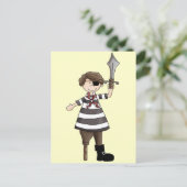 ペッグ・レッグ海賊 ポストカード (スタンド正面)