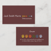 ペッスタイリッシュトケエレガントア 名刺 (正面/裏面)