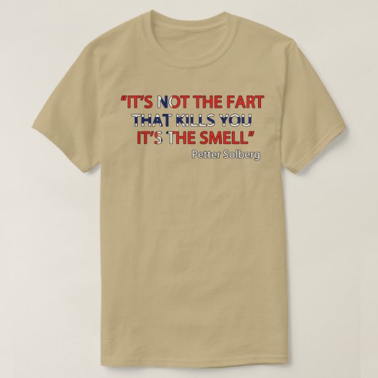 ペッター・ソルバーグあなたを殺す芸術ではない Tシャツ (デザイン正面)