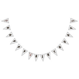 ペッティング動物園誕生日 バンティングフラッグ