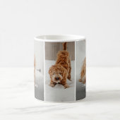 ペットおもしろいいけな3フォトクリスマスホリデー コーヒーマグカップ (中央)