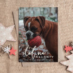 ペットおもしろいがクリスマスをいけな定義 シーズンカード<br><div class="desc">ペットおもしろいの写真クリスマスホリデーカード。デザイン機能、あなたの犬や猫の写真、オーバリー、文字いけな'DEFINE'、季節の挨拶と名前/s。</div>