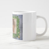 ペットおもしろいのクリスマス写真 ジャンボコーヒーマグカップ (右)