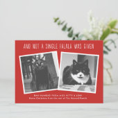 ペットおもしろいの飼い主のいけなクリスマスカード シーズンカード (スタンド正面)