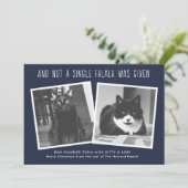 ペットおもしろいの飼い主のいけなクリスマスカード シーズンカード (スタンド正面)