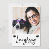 ペットおもしろいの5枚の写真 シーズンカード (正面)