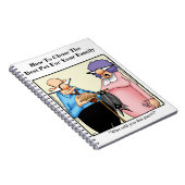 ペットおもしろいオーナーユーモア手帳 ノートブック (右側)