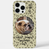 ペットおもしろいカスタムペット写真パーソナライズされた Case-Mate iPhoneケース (裏面)