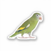 ペットおもしろいカットのカスタム写真 シール (正面)