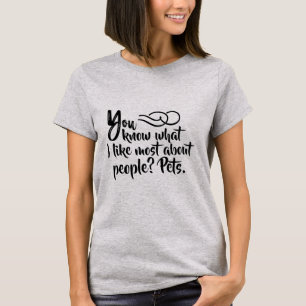 ペットおもしろいシャツ Tシャツ