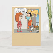 ペットおもしろいストアソーシャル配信誕生日 カード (正面)