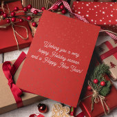 ペットおもしろいメリーかわいい犬クリスマスホリデーカード シーズンカード